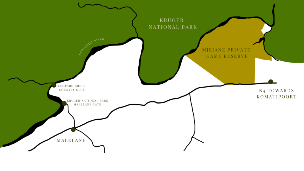 MJEJANE MAP Manzini River House